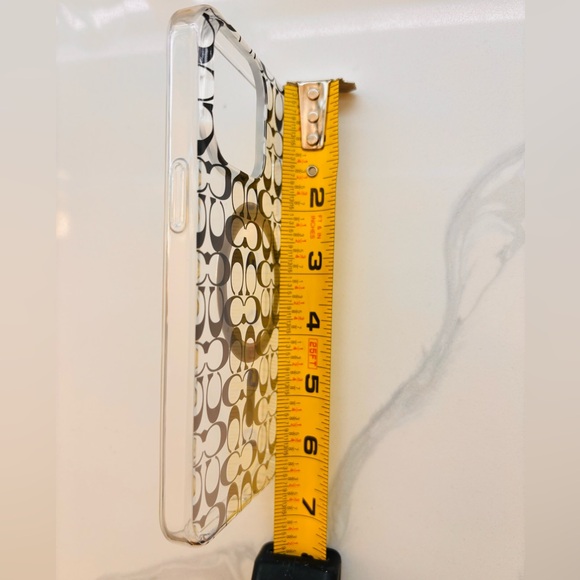 NWOB Coach Protective Case with Magsafe For iPhone 15 Pro Max Clear/Multi New - Picture 8 of 10